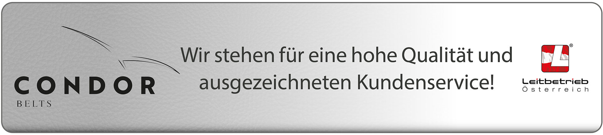 Condor Qualität