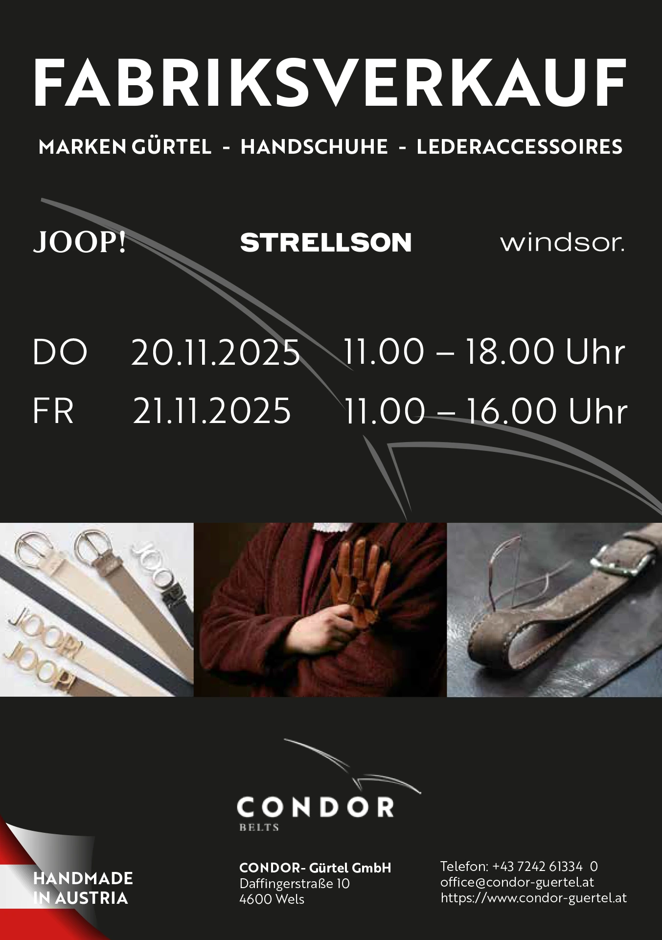 CONDOR Fabriksverkauf 2025