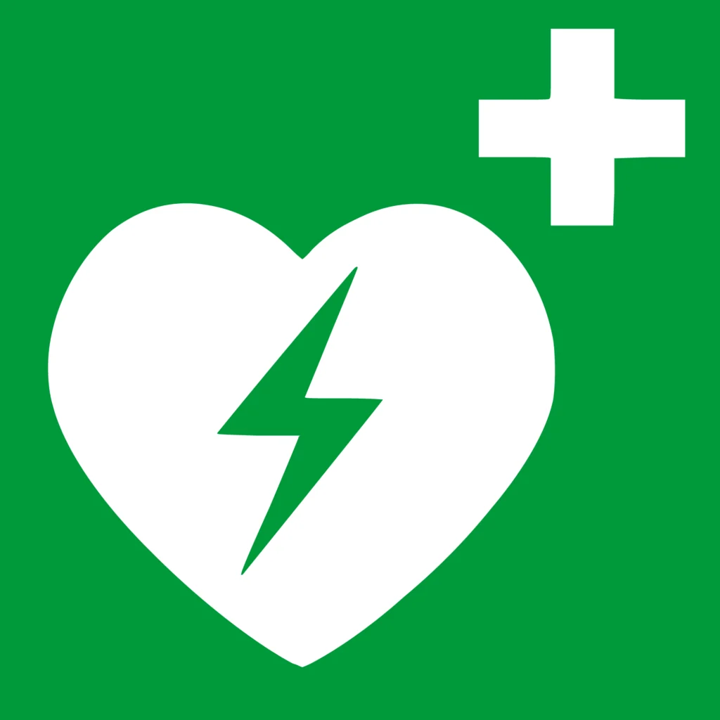 Defibrillator-Standort